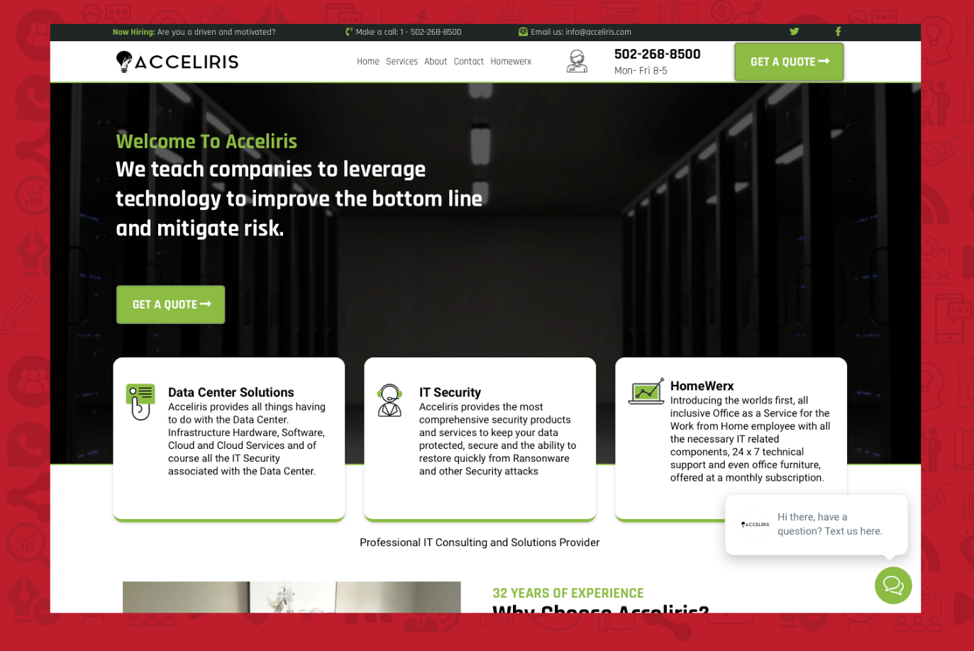 Tech GHL Website Template