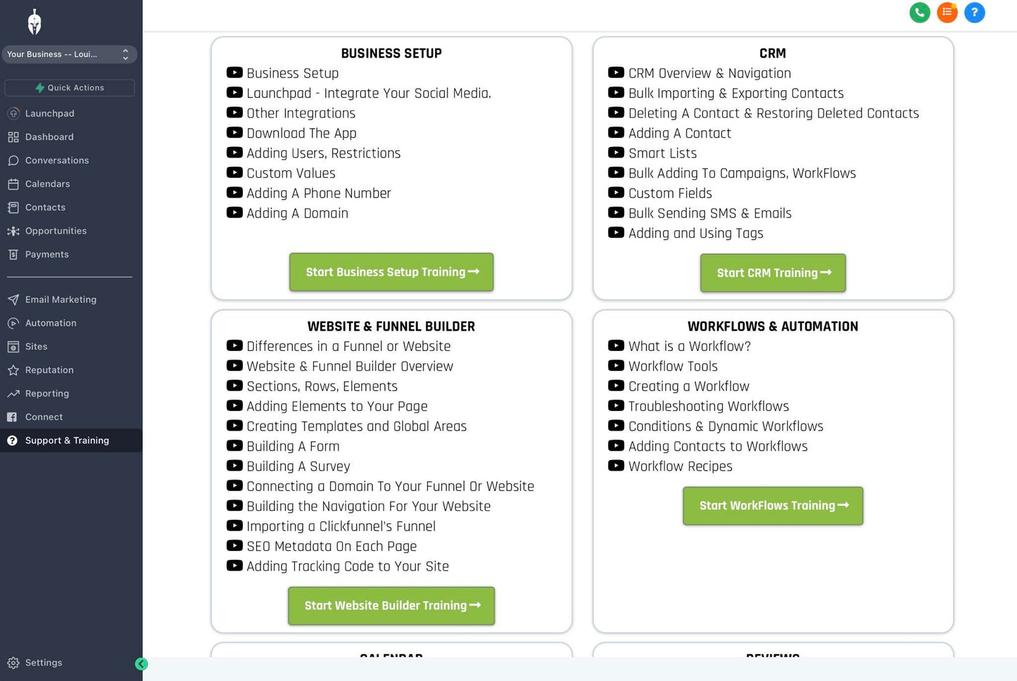 White Label Support Portal Snapshot For GoHighLevel