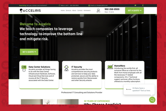 Tech GHL Website Template